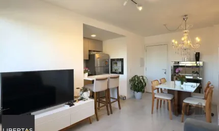 Apartamento mobiliado 2 dormitórios transformado em 1 dormitório, junto ao menino deus