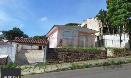 Terreno com casa com 3 quartos, vaga de garagem, no bairro ipanema, porto alegre/rs