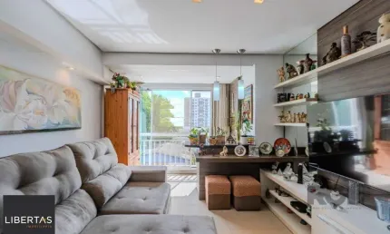 Apartamento para Venda - 73.81m², 2 dormitórios, sendo 1 suite, 1 vaga - Jardim Lindóia