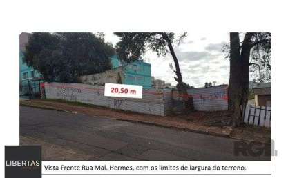 Terreno à venda na Rua Marechal Hermes, 522, Camaquã, Porto Alegre