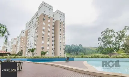 Apartamento de três dormitórios, suíte e uma vaga de garagem no bairro jardim carvalho em porto alegre.