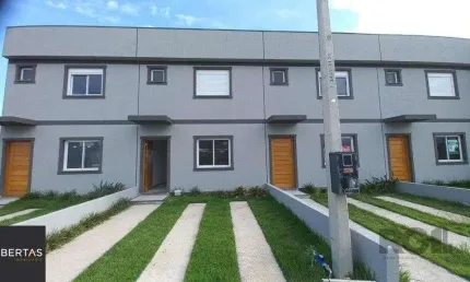 Casa em condomínio - 88m², nova, 3 dormitórios e 1 vaga no bairro Aberta dos Morros