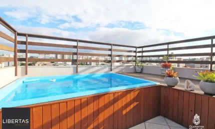 Cobertura para Venda - 164.03m², 3 dormitórios, sendo 1 suites, 2 vagas - Passo da Areia