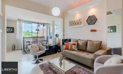 Apartamento de 124m² com 03 dormitórios, sendo 01 suíte e 01 vaga de garagem no bairro jardim itu