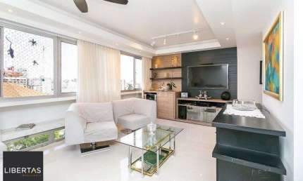 Apartamento para Venda - 110.55m², 3 dormitórios, sendo 2 suites, 1 vaga - Petrópolis