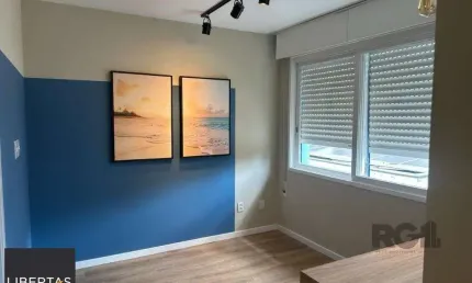 Apartamento a venda com 1 dormitório no bairro auxiliadora