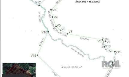 Terreno à venda na Estrada Antônio Borges, 1521, Belém Velho, Porto Alegre
