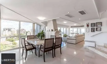 Cobertura para Venda - 412m², 4 dormitórios, sendo 3 suites, 2 vagas - Moinhos de Vento
