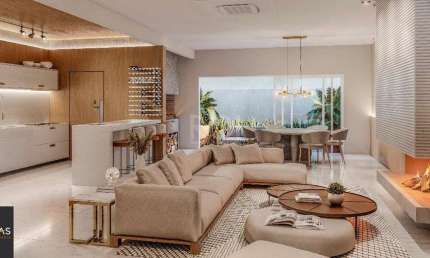 Casa Condominio para Venda - 300m², 4 dormitórios, sendo 4 suites, 2 vagas - Tristeza