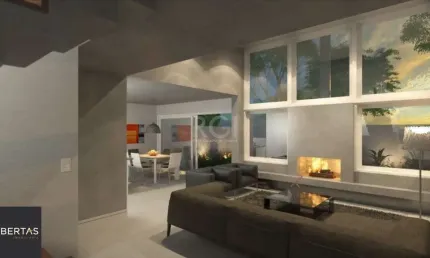 Casa Condominio para Venda - 315.58m², 3 dormitórios, sendo 3 suites, 2 vagas - Tristeza
