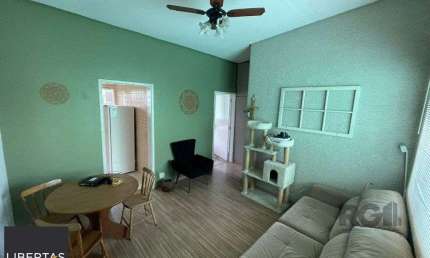 Apartamento 1 dormitório 40m² mobiliado com eletrodomésticos.