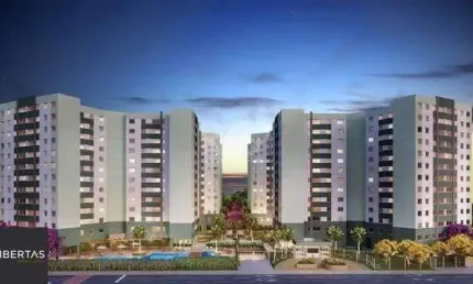 Apartamento para Venda - 60.6m², 2 dormitórios, sendo 1 suites, 1 vaga - Marechal Rondon
