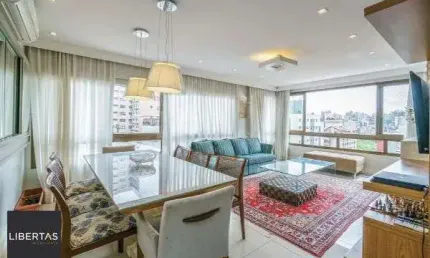 Vende-se apartamento com 3 suítes, 3 vagas e 136 m² - petrópolis
