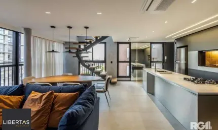 APTO DUPLEX DE 121M² COM 2 DORMITÓRIOS E 2 VAGAS - MONT SERRAT