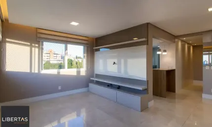 Excelente apartamento de 3 quartos, 1 suíte e 2 vagas de garagem cobertas.