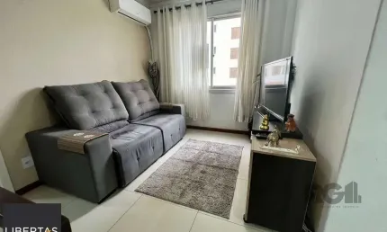 Apartamento 2 dormitórios mobiliado no bairro  Partenon.