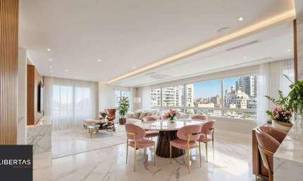 Apartamento alto padrão mobiliado com 3 suítes e 140 m² na Bela Vista