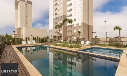 Apartamento com 02 quartos e 01 vaga escriturada no bairro humaitá