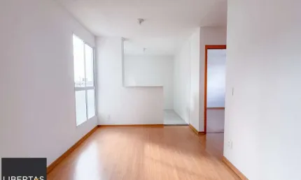 Apartamento com 02 quartos e 01 vaga escriturada, no morro santana