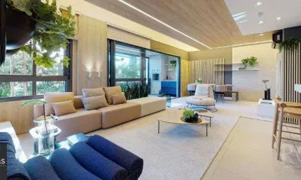 Apartamento para Venda - 71m², 2 dormitórios, sendo 1 suites, 1 vaga - Jardim Lindóia