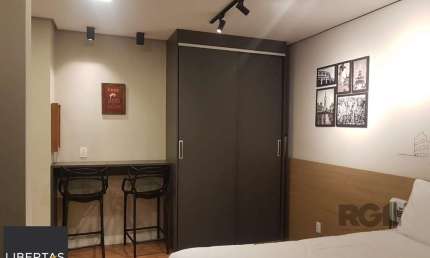 Flat com 1 quarto à venda na Avenida Loureiro da Silva, 1660, Cidade Baixa, Porto Alegre