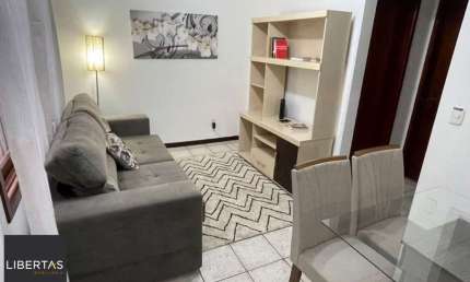 Apto 1 dorm mobiliado  41m², 1 Vaga Coberta - Partenon
