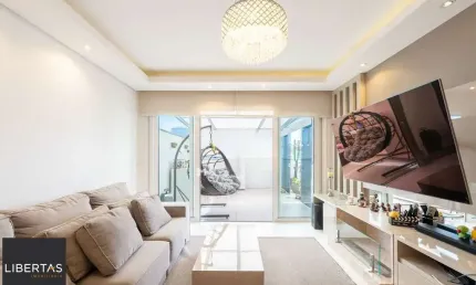 Apartamento Garden mobiliado, com 180 m² privativos, no bairro Chácara das Pedras