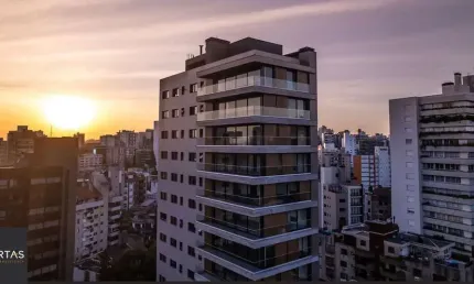 Apartamento de alto padrão construtivo com 209 m² com 3 suítes e 4 vagas, para vender no bairro bela vista.