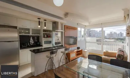 Apartamento de 2 quartos, suíte e 1 vaga garagem bairro azenha em porto alegre