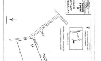Terreno residencial com 7.657,03 m² no Bairro pitinga- Porto Alegre