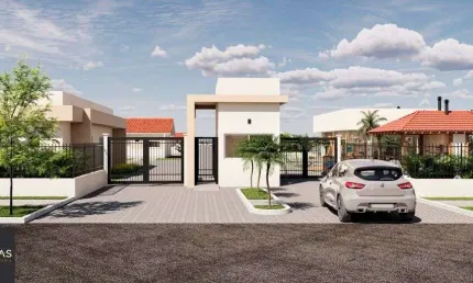 Casa em condomínio fechado com 2 quartos à venda na Estrada Costa Gama, 5850, Restinga, Porto Alegre