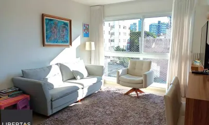 Apartamento 2 dormitórios (1 suíte), 64m², churrasqueira, vaga coberta