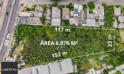 Terreno comercial à venda na Avenida Presidente Getúlio Vargas, 3885, Bela Vista, Alvorada