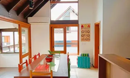 Linda cobertura, 3 quartos, 1 suíte, infra completa no bairro ipanema, com ofurô.