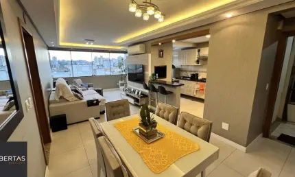 Apartamento 3 dormitórios com vista privilegiada – conforto e praticidade!