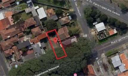 Terreno à venda no Jardim Botânico, Curitiba  por R$ 519.000