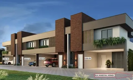 Casa com 3 quartos à venda na Rua Marechal Hermes, Glória, Joinville
