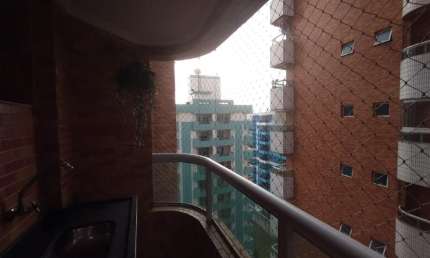 01 Dormitório com VARANDA GOURMET no Canto do Forte - Praia Grande - R$ 279.000,00