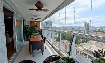 Apartamento com 3 quartos à venda na Avenida Almirante Cochrane, 0, Embaré, Santos