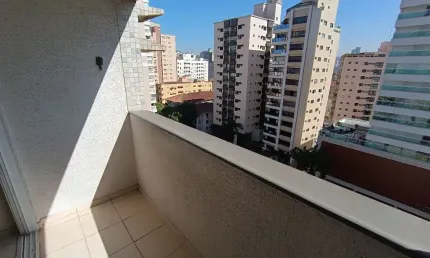 3 dormitórios sendo um suite com vista livre em localizacao privilegiada no boqueirão em santos!