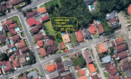 Terreno à venda, 532 m² por R$ 570.000,00 - Bom Retiro - Joinville/SC