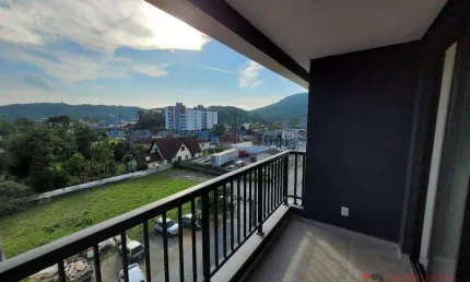 Apartamento com 2 dormitórios à venda, 62 m² por R$ 455.000,00 - Anita Garibaldi - Joinville/SC