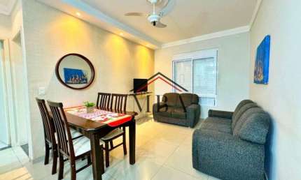 OPORTUNIDADE BEIRA MAR - Apartamento com 2 dormitórios à venda, 65 m² por R$ 370.000 - Praia das Pitangueiras - Guarujá/SP