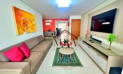 Oportunidade alto padrão - apartamento com 4 dormitórios à venda, 135 m² por r$ 990.000 - praia das pitangueiras - guarujá/sp