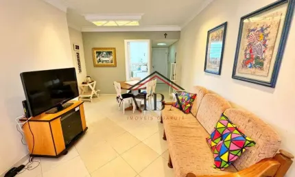 LOCAÇÃO ANUAL BEIRA MAR - REFORMADO - Apartamento com 3 dormitórios para alugar, 85 m² por R$ 4.500/mês - Praia das Pitangueiras - Guarujá/SP