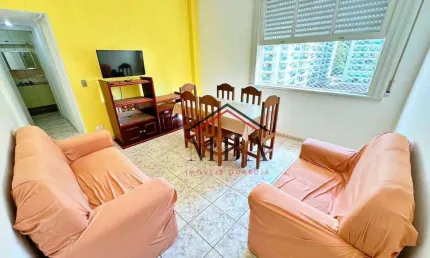 OPORTUNIDADE BEIRA MAR - Apartamento com 2 dormitórios à venda, 60 m² por R$ 370.000 - Praia das Pitangueiras - Guarujá/SP
