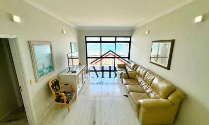 OPORTUNIDADE FRENTE MAR - Apartamento com 2 dormitórios à venda, 188 m² por R$ 1.600.000 - Praia das Pitangueiras - Guarujá/SP