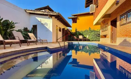 LOCAÇÃO ANUAL - Casa com 4 dormitórios para alugar, 200 m² por R$ 6.500/mês - Jardim Albamar - Guarujá/SP