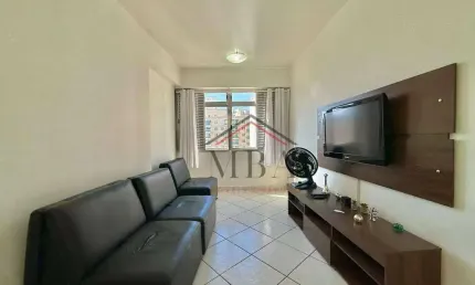 LOCAÇÃO ANUAL - Apartamento com 1 dormitório para alugar, 43 m² por R$ 3.000/mês - Praia das Pitangueiras - Guarujá/SP