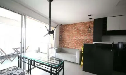 Apartamento para venda em são paulo, campo belo, 1 dormitório, 1 suíte, 1 banheiro, 1 vaga